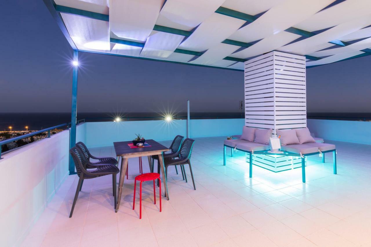 Groovy & Cozy Apt With Private Seaview Rooftop Terrace Rhodes City Bagian luar foto