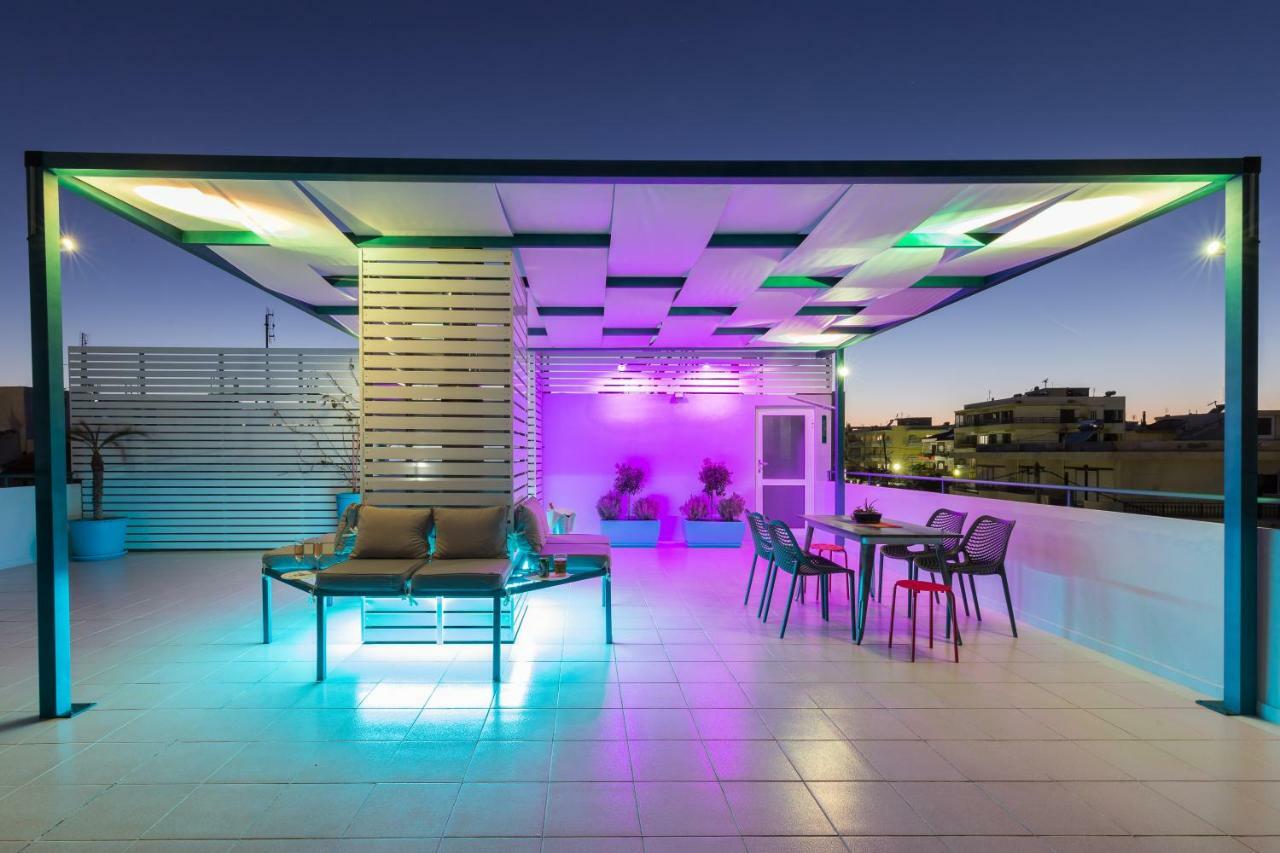 Groovy & Cozy Apt With Private Seaview Rooftop Terrace Rhodes City Bagian luar foto