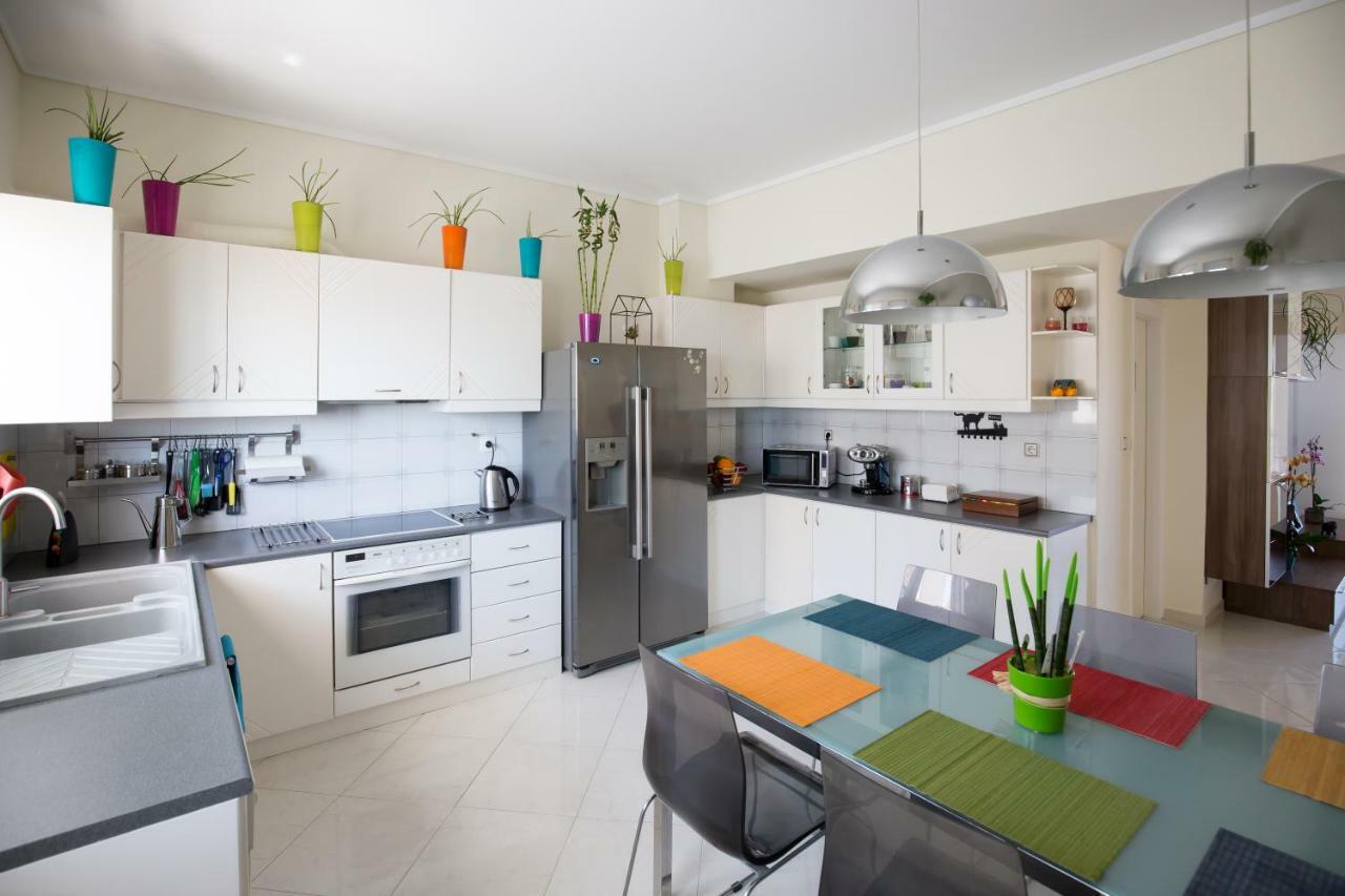 Groovy & Cozy Apt With Private Seaview Rooftop Terrace Rhodes City Bagian luar foto